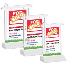 Real Estate VividPrint Award - White - Sales Awards