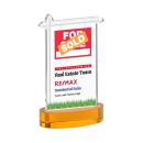 Real Estate VividPrint&trade; Award on Alberton Base - Amber