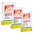 Real Estate VividPrint&trade; Award on Alberton Base - Gold