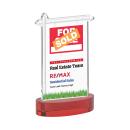 Real Estate VividPrint&trade; Award on Alberton Base - Red