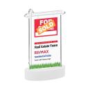 Real Estate VividPrint&trade; Award on Alberton Base - White