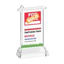 Real Estate VividPrint&trade; Award on Hartford Base - Clear