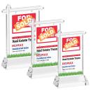Real Estate VividPrint&trade; Award on Hartford Base - Clear