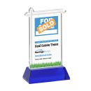 Real Estate VividPrint&trade; Award on Hartford Base - Blue