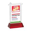 Real Estate VividPrint&trade; Award on Hartford Base - Red