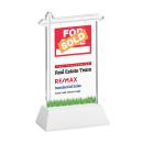 Real Estate VividPrint&trade; Award on Hartford Base - White