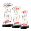 Las Vegas VividPrint&trade; Award on Alberton Base - Black