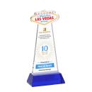 Las Vegas VividPrint&trade; Award on Hartford Base - Blue
