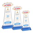 Las Vegas VividPrint&trade; Award on Hartford Base - Sky Blue