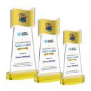 Flag VividPrint&trade; Award on Alberton Base - Gold