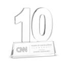 10 Year Anniversary Milestone Award Acrylic