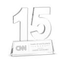15 Year Anniversary Milestone Award Acrylic
