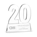 20 Year Anniversary Milestone Award Acrylic