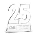 25 Year Anniversary Milestone Award Acrylic