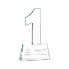 1 Year Anniversary Milestone Crystal Award - New Items