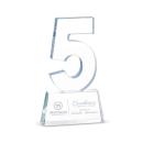 5 Year Anniversary Milestone Crystal Award