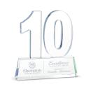10 Year Anniversary Milestone Crystal Award