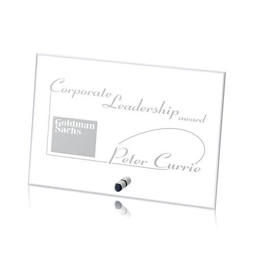 Recognition Awards - Crystal Awards - Cantebury Horizontal Rectangle Award
