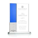 Blue, Clear, Silver;Blue