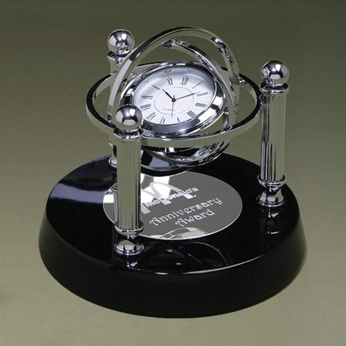 Recognition Awards - Shop by Recipient - Retirement Awards - Gyroscope Clock