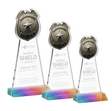 Police Badge Award - Prismatic - New Items