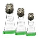 Police Badge Award on Alberton Base - Green