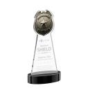 Police Badge Award on Alberton Base - Black