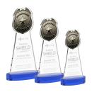 Police Badge Award on Alberton Base - Blue