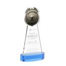 Police Badge Award on Alberton Base - Sky Blue