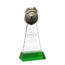 Police Badge Award on Hartford Base - Green