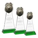 Police Badge Award on Hartford Base - Green