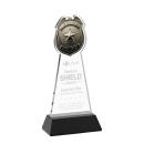 Police Badge Award on Hartford Base - Black