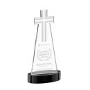 Cross Award on Alberton Base - Black