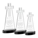Cross Award on Alberton Base - Black