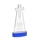 Cross Award on Alberton Base - Blue