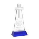 Cross Award on Hartford Base - Blue