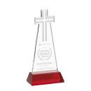 Cross Award on Hartford Base - Red
