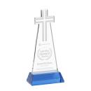 Cross Award on Hartford Base - Sky Blue