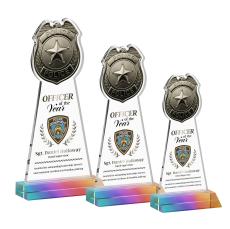 Police Badge VividPrint Award - Prismatic - New Items