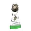 Police Badge VividPrint&trade; Award on Alberton Base - Green