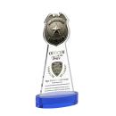Police Badge VividPrint&trade; Award on Alberton Base - Blue