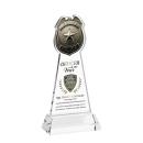 Police Badge VividPrint&trade; Award on Hartford Base - Clear