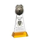 Police Badge VividPrint&trade; Award on Hartford Base - Amber
