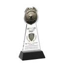 Police Badge VividPrint&trade; Award on Hartford Base - Black