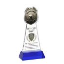 Police Badge VividPrint&trade; Award on Hartford Base - Blue