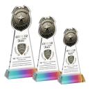 Police Badge VividPrint&trade; Award on Hartford Base - Prismatic