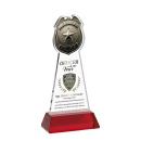 Police Badge VividPrint&trade; Award on Hartford Base - Red