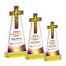 Cross VividPrint&trade; Award on Alberton Base - Gold