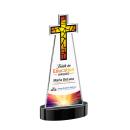 Cross VividPrint&trade; Award on Alberton Base - Black