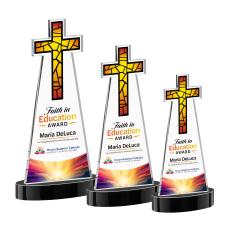 Cross VividPrint Award on Alberton Base - Black - New Items